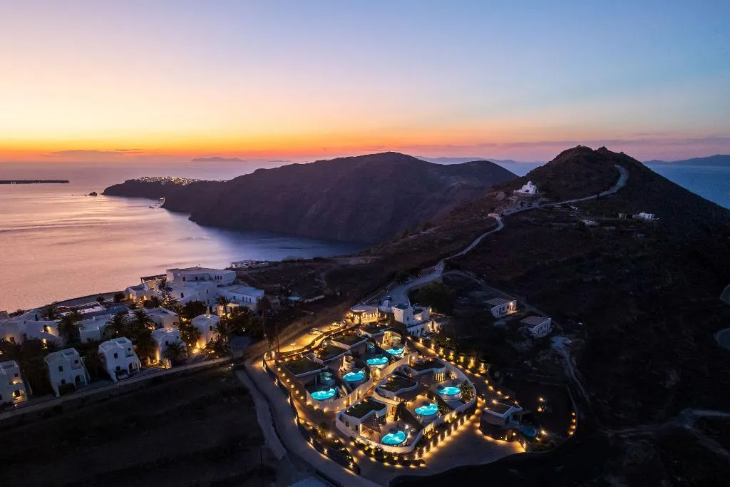 General view, Secret Path Luxury Villas, Santorini