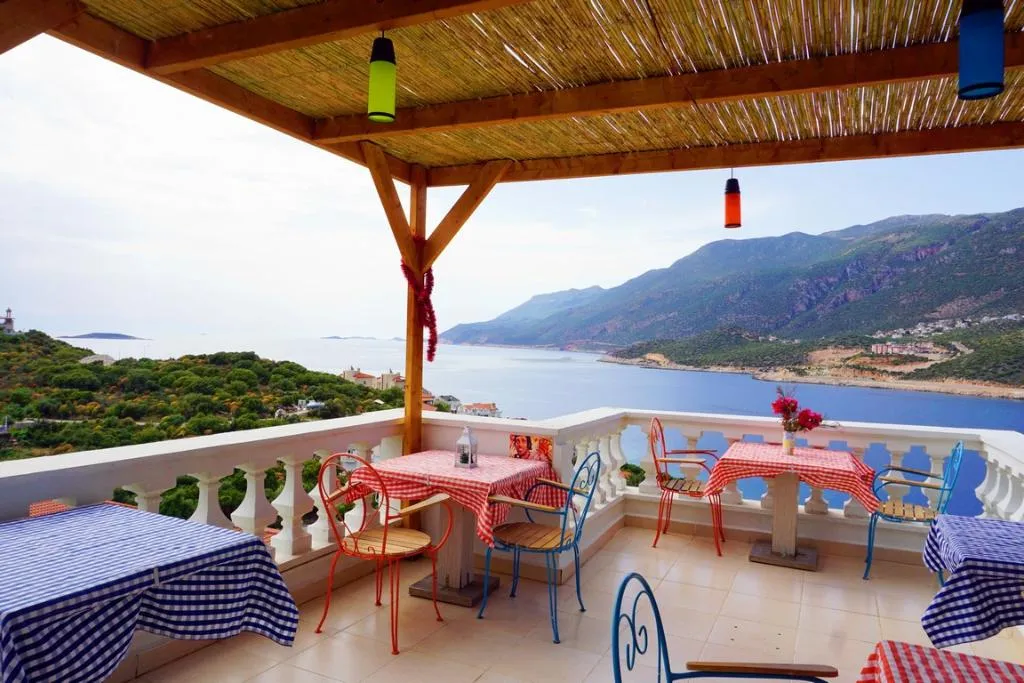 Terrace, Düsler Evim Kas, Dalaman