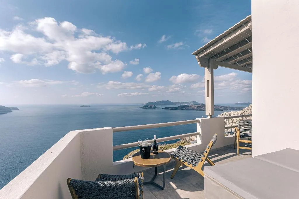 Terrace, Grand View Hotel, Santorini