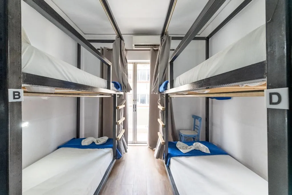 Bed in dormitory ONE BED Room, Sparta Team Hotel- Hostel, Athens