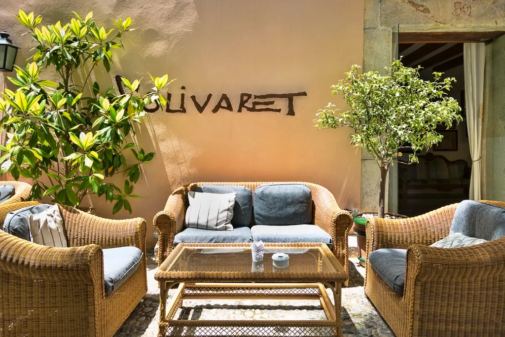 Terrace, Hotel Rural S'Olivaret, Majorca