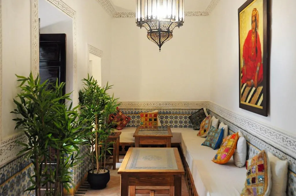 Lobby, Riad Al Mamoune, Marrakech