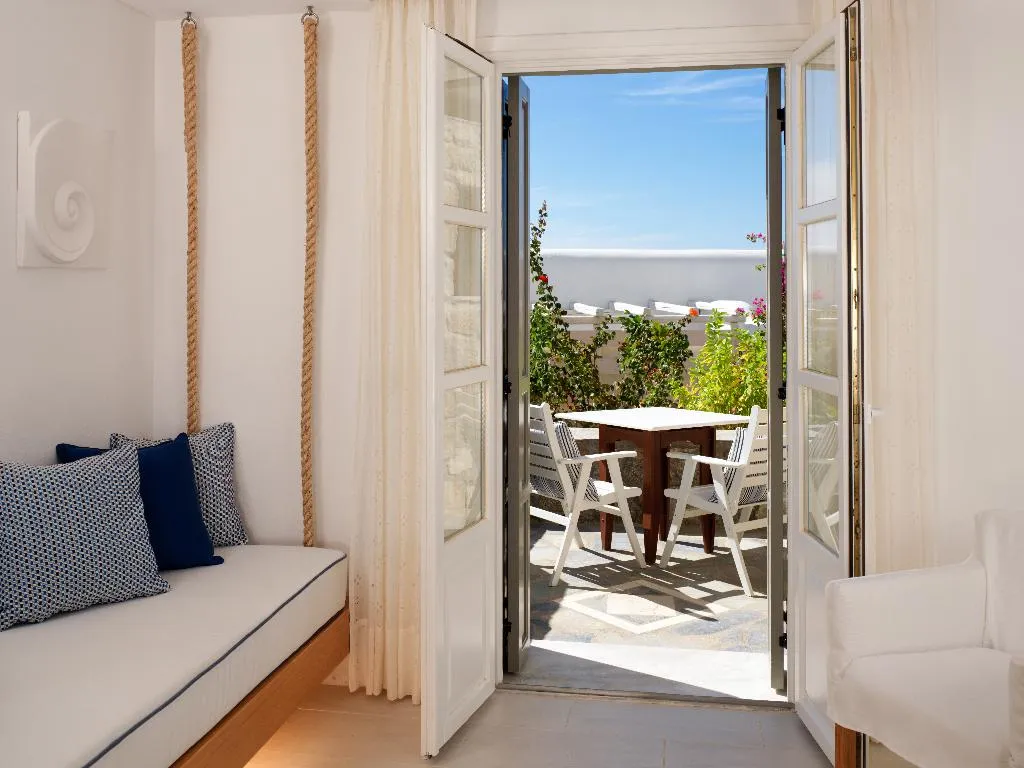 DOUBLE PREMIUM GARDEN VIEW Room, Mykonos Grand Hotel & Resort, Mykonos