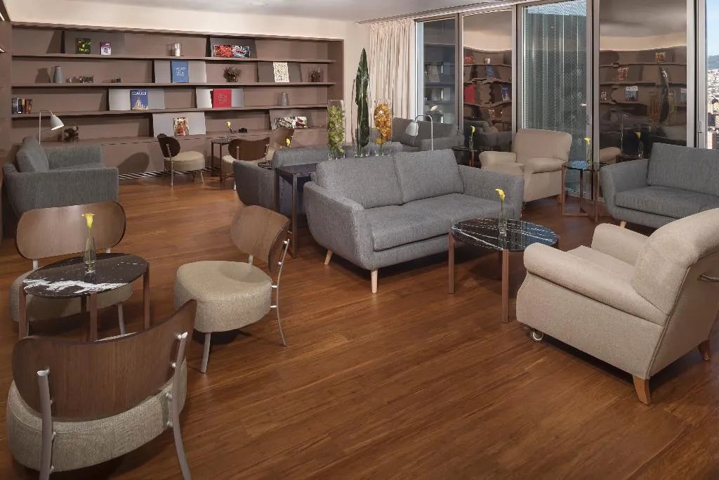 Lobby, The Level at Melia Barcelona Sky, Barcelona