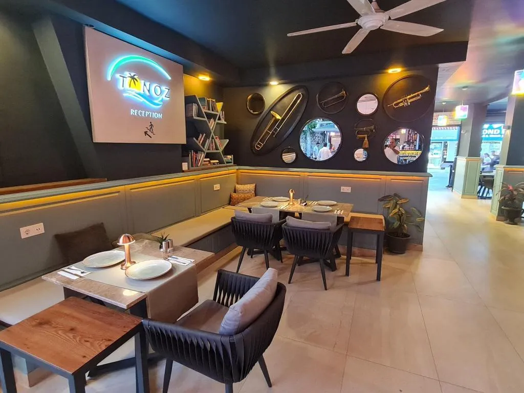 Restaurant, Tonoz Beach Hotel, Dalaman
