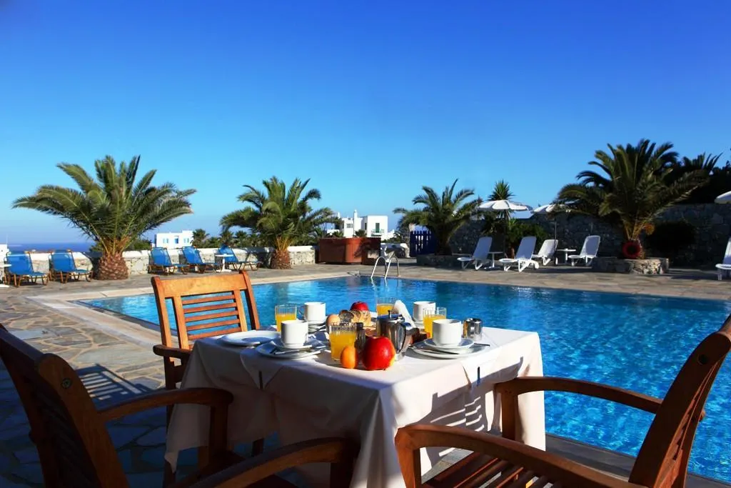 General view, New Aeolos Hotel, Mykonos