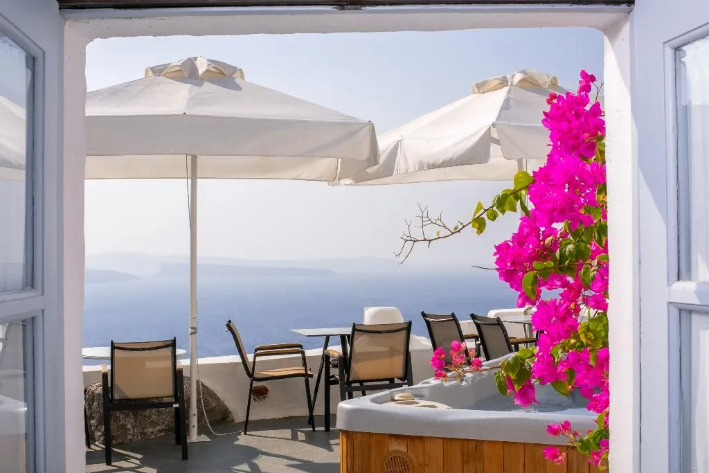 General view, Alexander's Suites, Santorini
