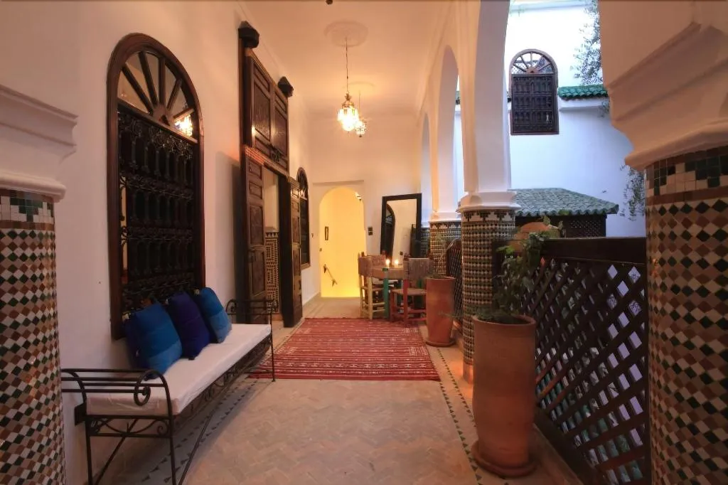 Lobby, Riad Alma Mouassine, Marrakech