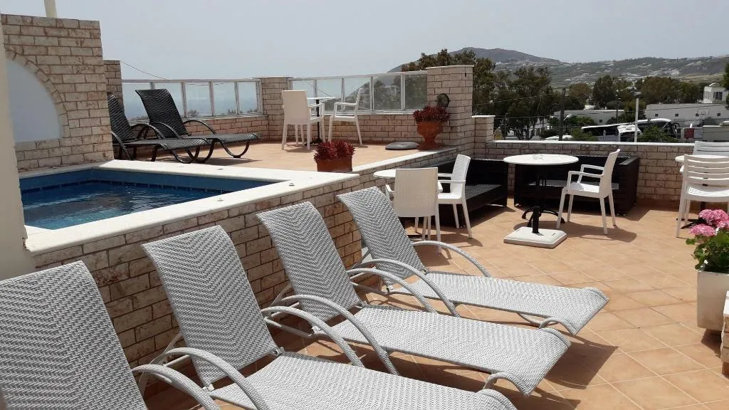 Terrace, Villa Roussa, Santorini
