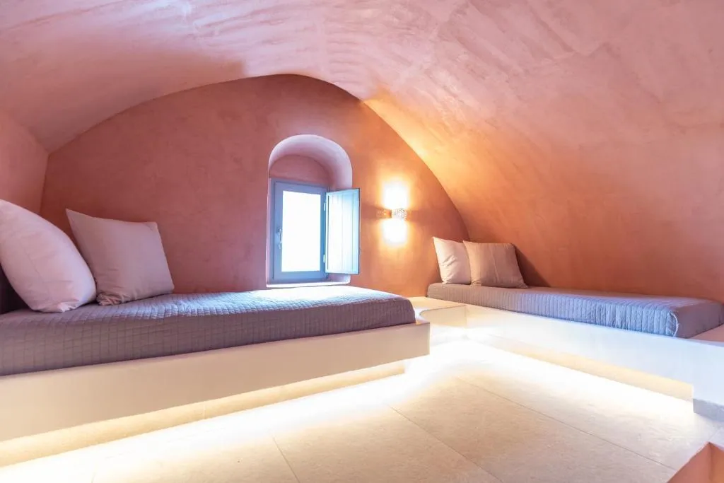 QUADRUPLE TWO BEDS Room, Kykladonisia Traditional Settlement, Santorini