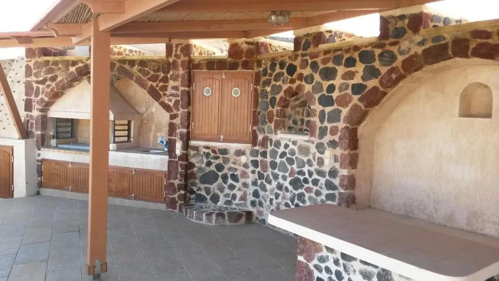 Terrace, Canava Santino, Santorini