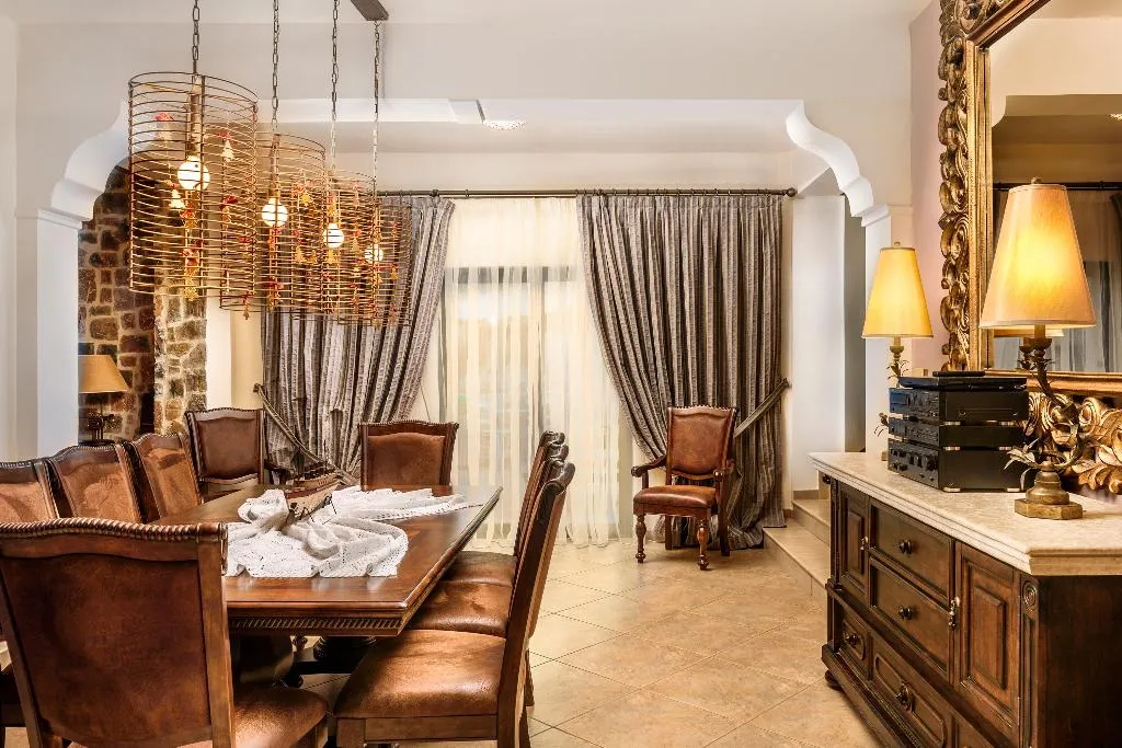 Lobby, Villa Golden Crest, Crete