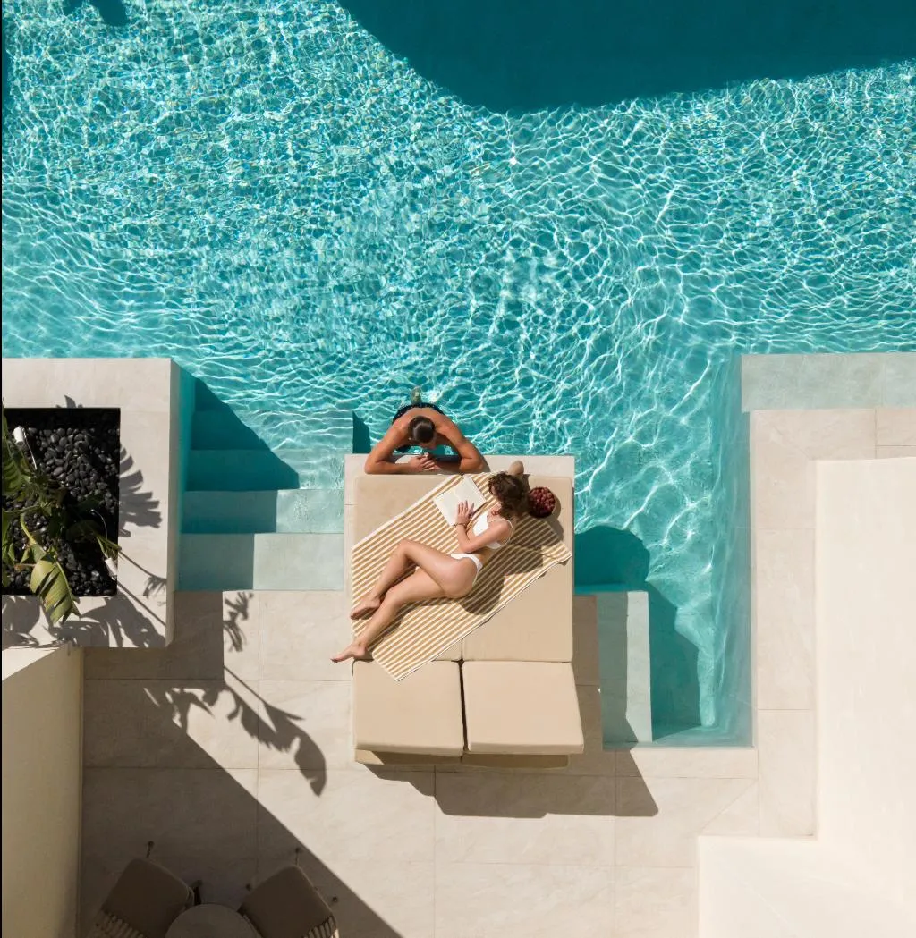 JUNIOR SUITE DELUXE POOL VIEW Room, Heyday Luxury Suites, Santorini