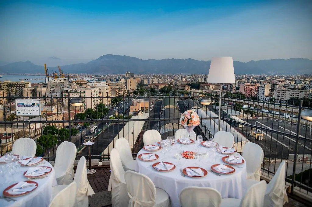 Terrace, Astoria Palace Hotel, Palermo