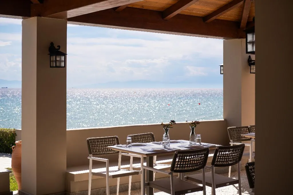 Terrace, Simantro Resort, Halkidiki