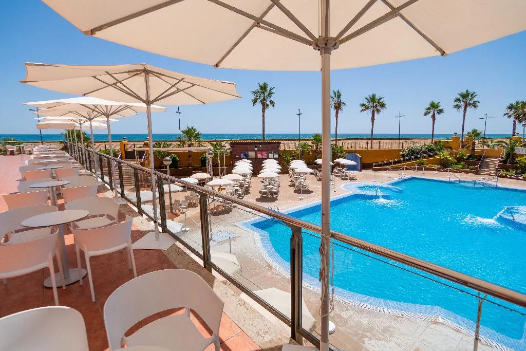 Terrace, Gran Hotel Peñiscola, Valencia
