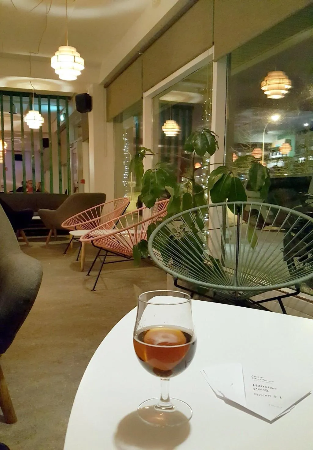 Lobby, Lækur Hostel, Reykjavik
