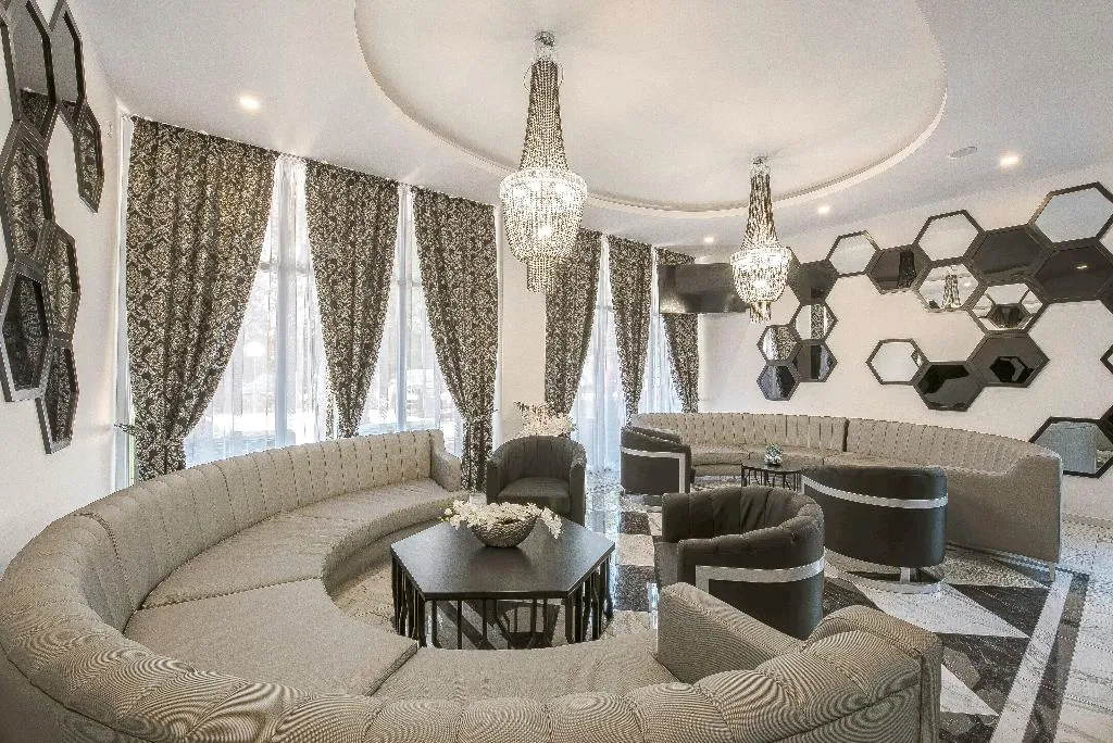 Lobby, Prestige Deluxe Hotel Aquapark Club, Varna