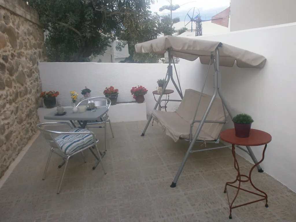 Terrace, Antigoni, Crete