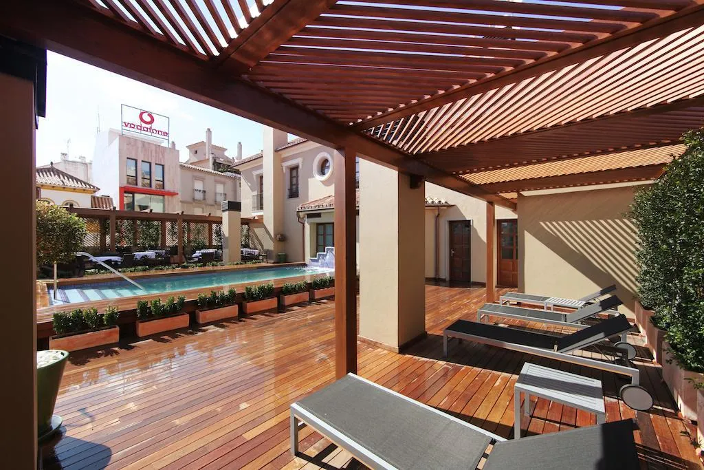 Terrace, Hotel Casa Consistorial, Costa Del Sol