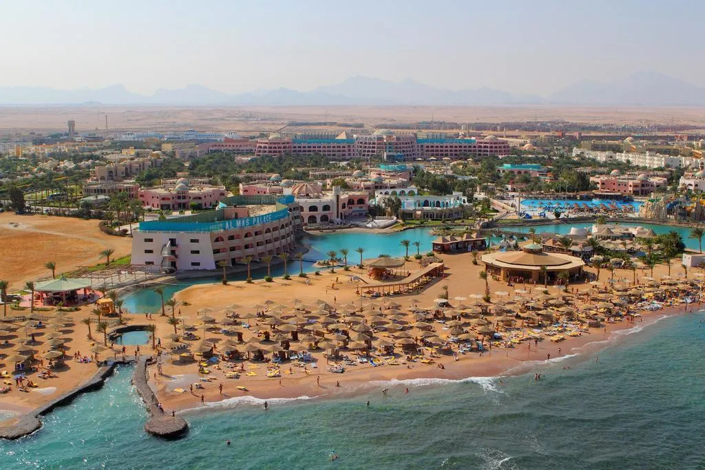 Beach, Golden 5 Almas Resort, Red Sea Riviera