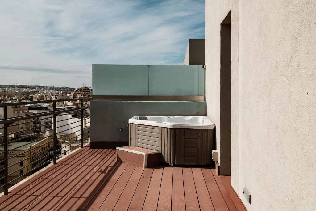 Terrace, 1926 Le Soleil Hotel & Spa, Malta