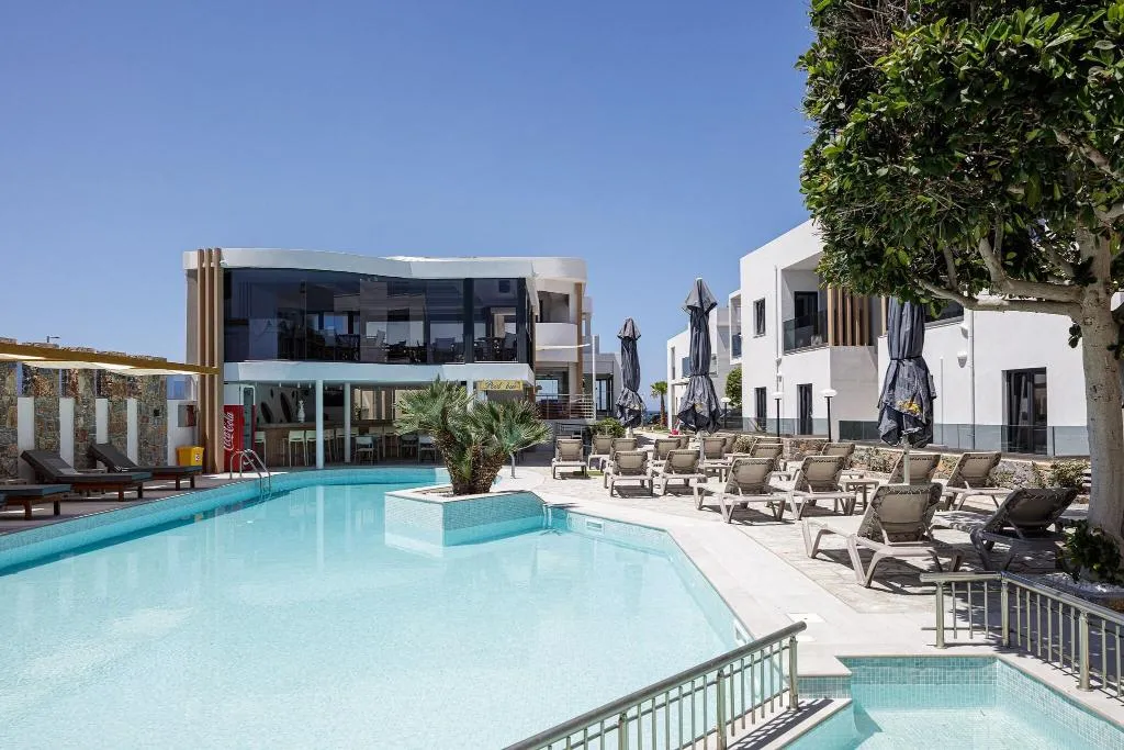 Pool, Golden Bay Boutique Hotel & Bungalows, Crete