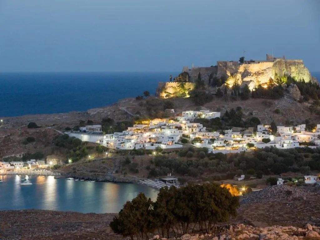 General view, Lindos View Hotel, Rhodes