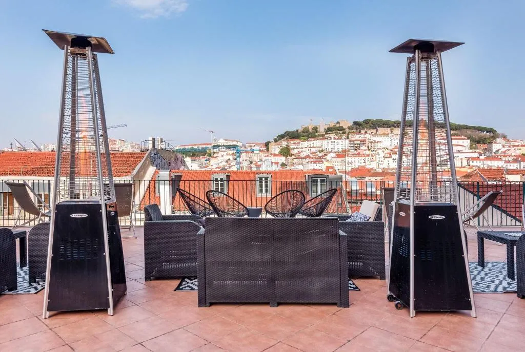 Terrace, The Art Inn Lisbon, Lisbon