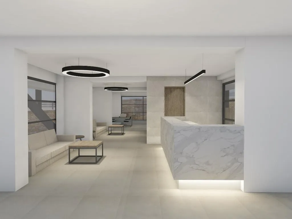 Lobby, Aether Hotel, Skiathos