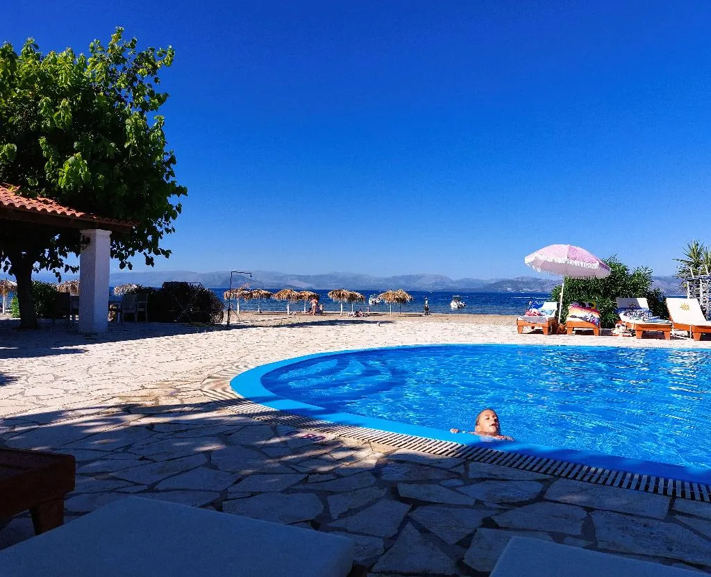 Pool, Ever Green Beach Apartments, Corfu