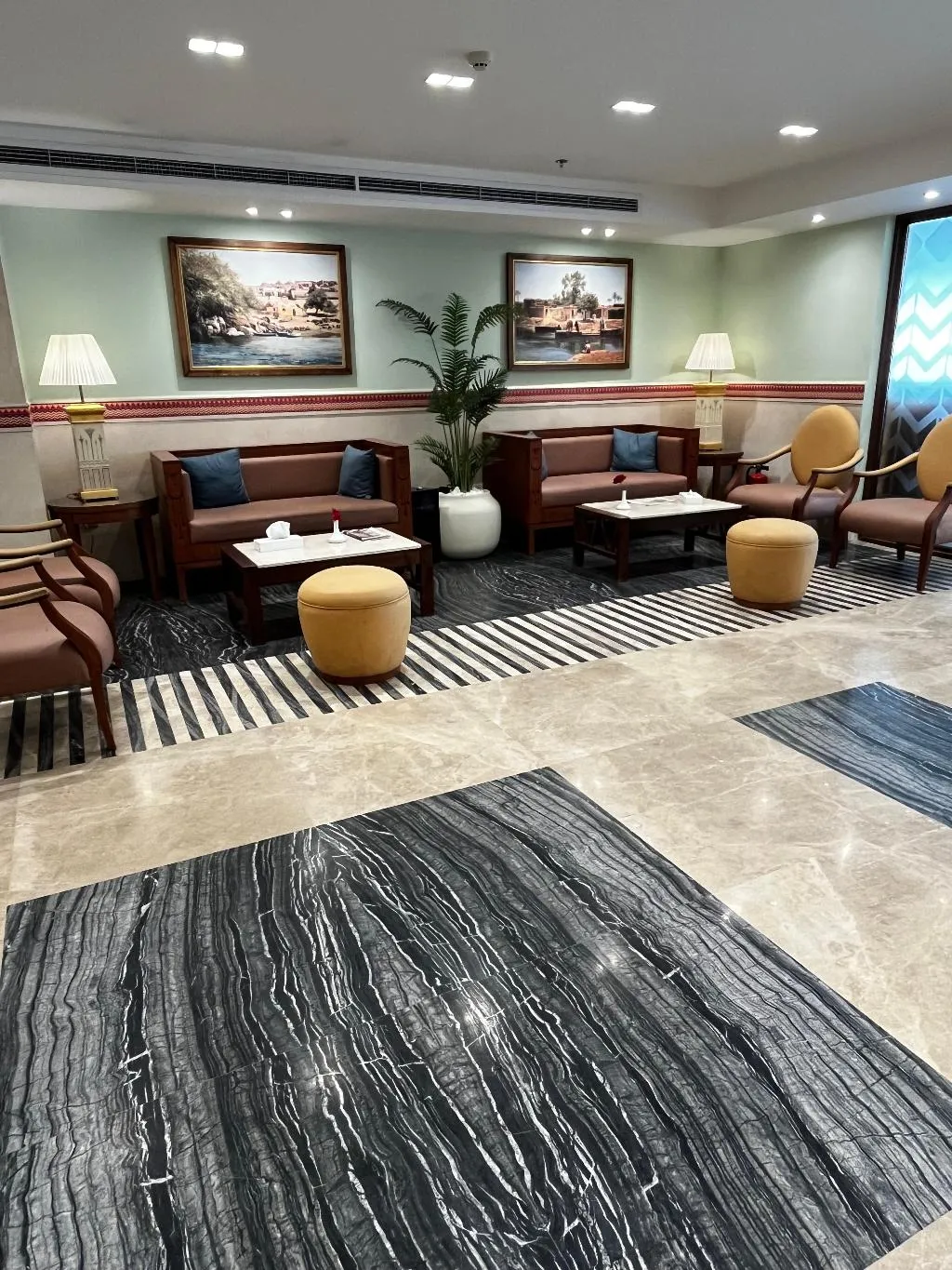 Lobby, Almadiafa Hotel, Cairo