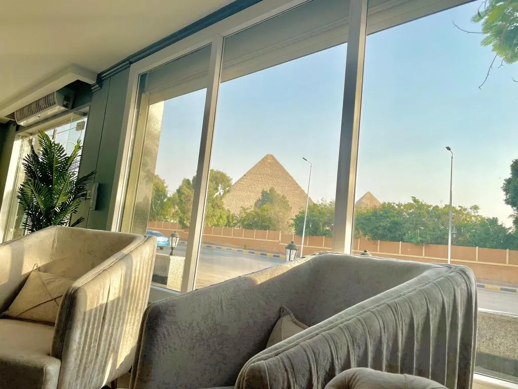 Lobby, Turquoise Pyramids Hotel, Cairo