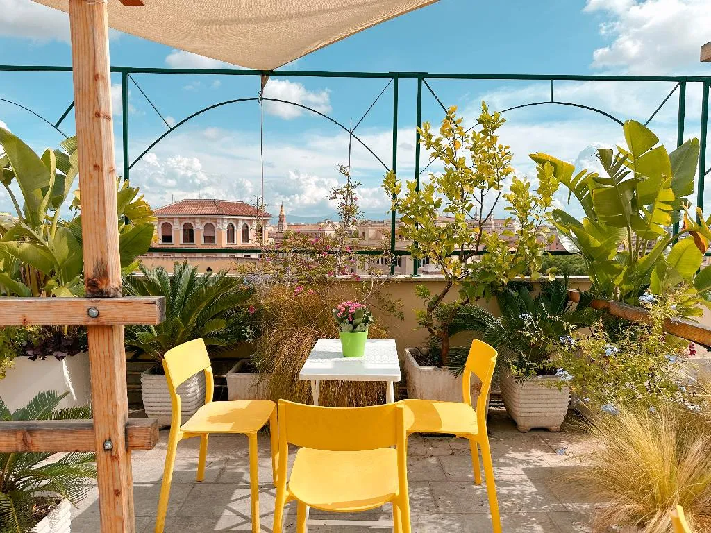 Terrace, Ostello Bello Roma Colosseo, Rome