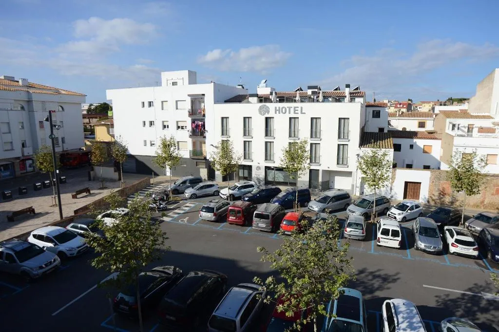 Terrace, Hotel L´Escala Centre, Costa Brava