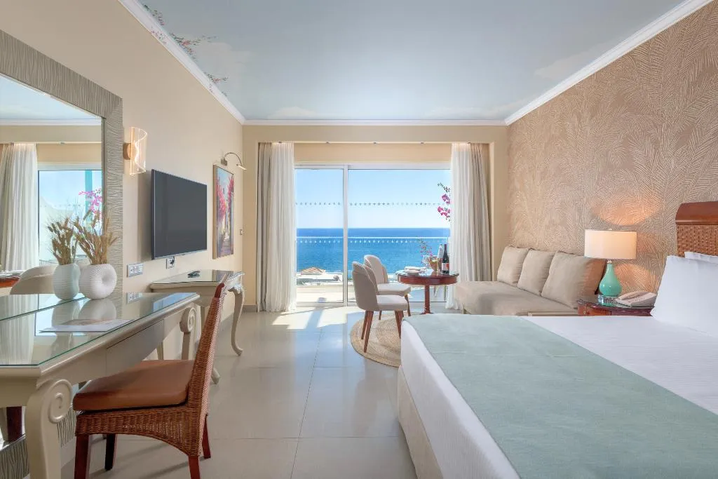 Double or Twin DELUXE SEA VIEW Room, Atrium Prestige Thalasso Spa Resort & Villas, Rhodes