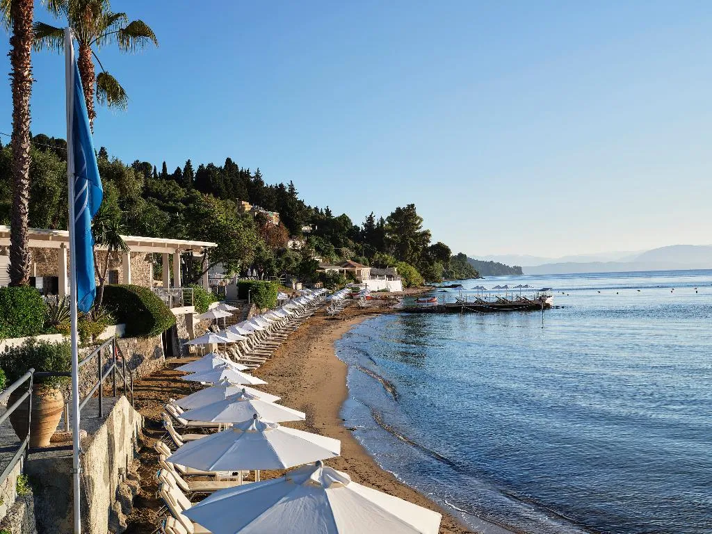 Beach, Aeolos Beach Resort, Corfu
