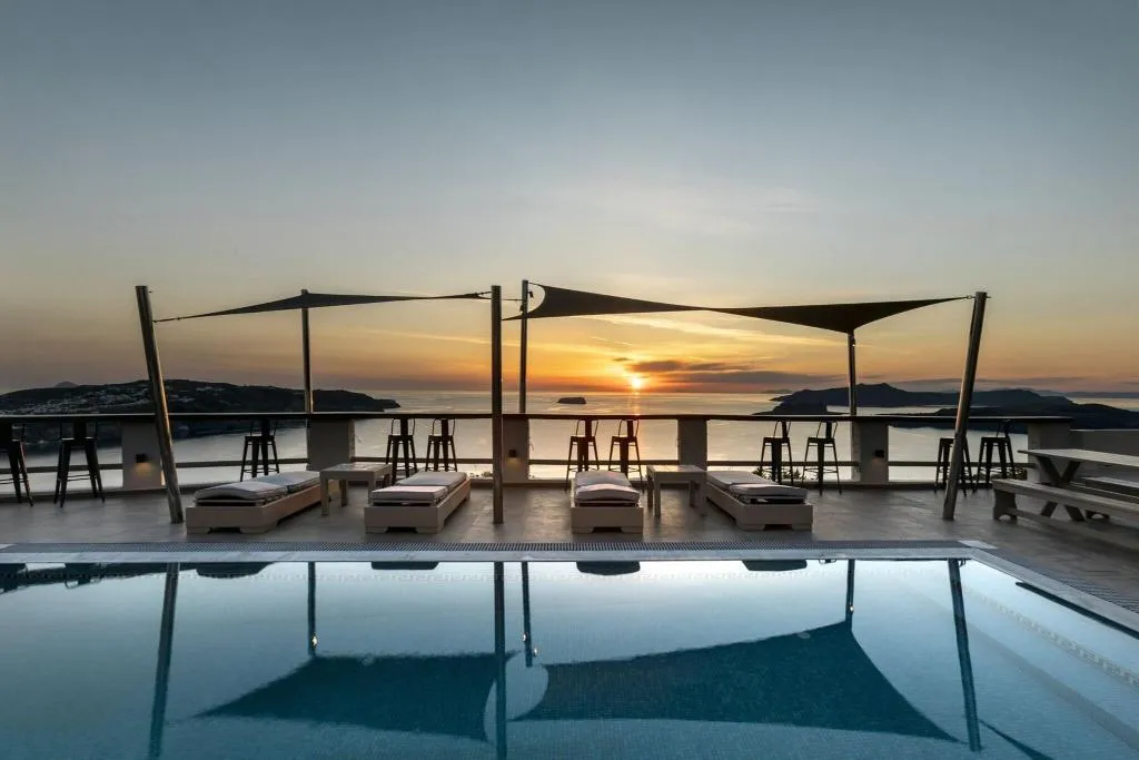 General view, Grand View Hotel, Santorini