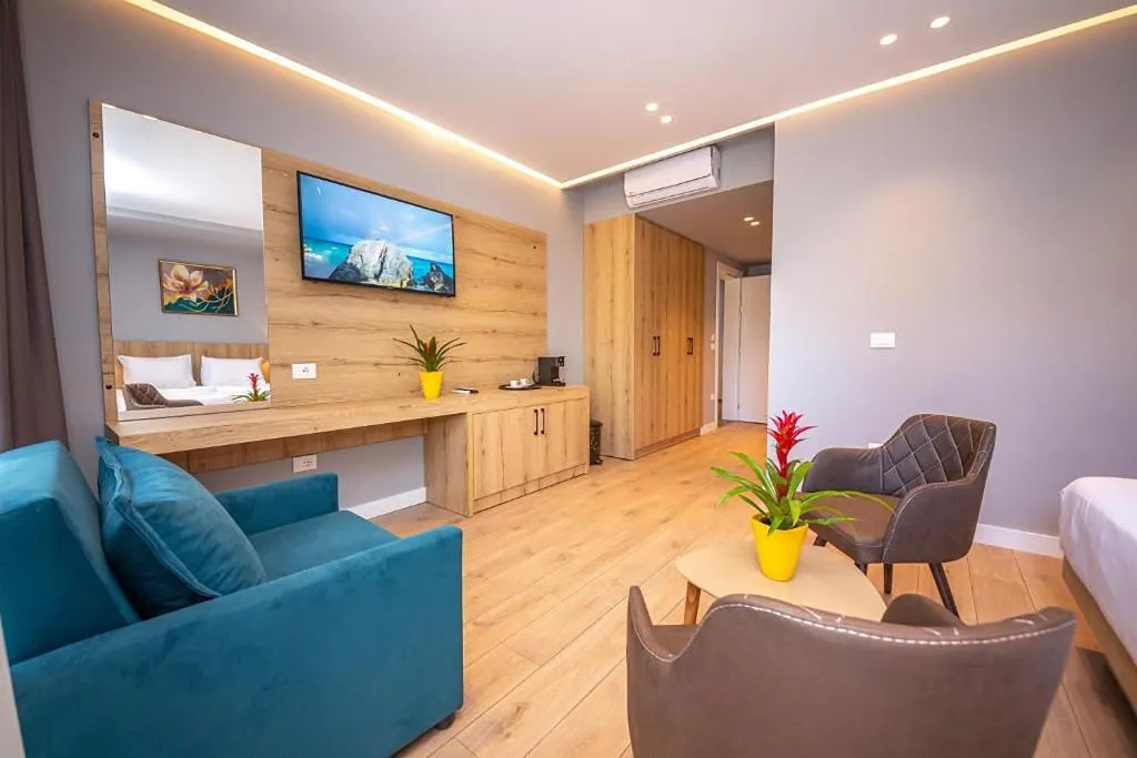 Room, Azure Inn Hotel, Southern Albania