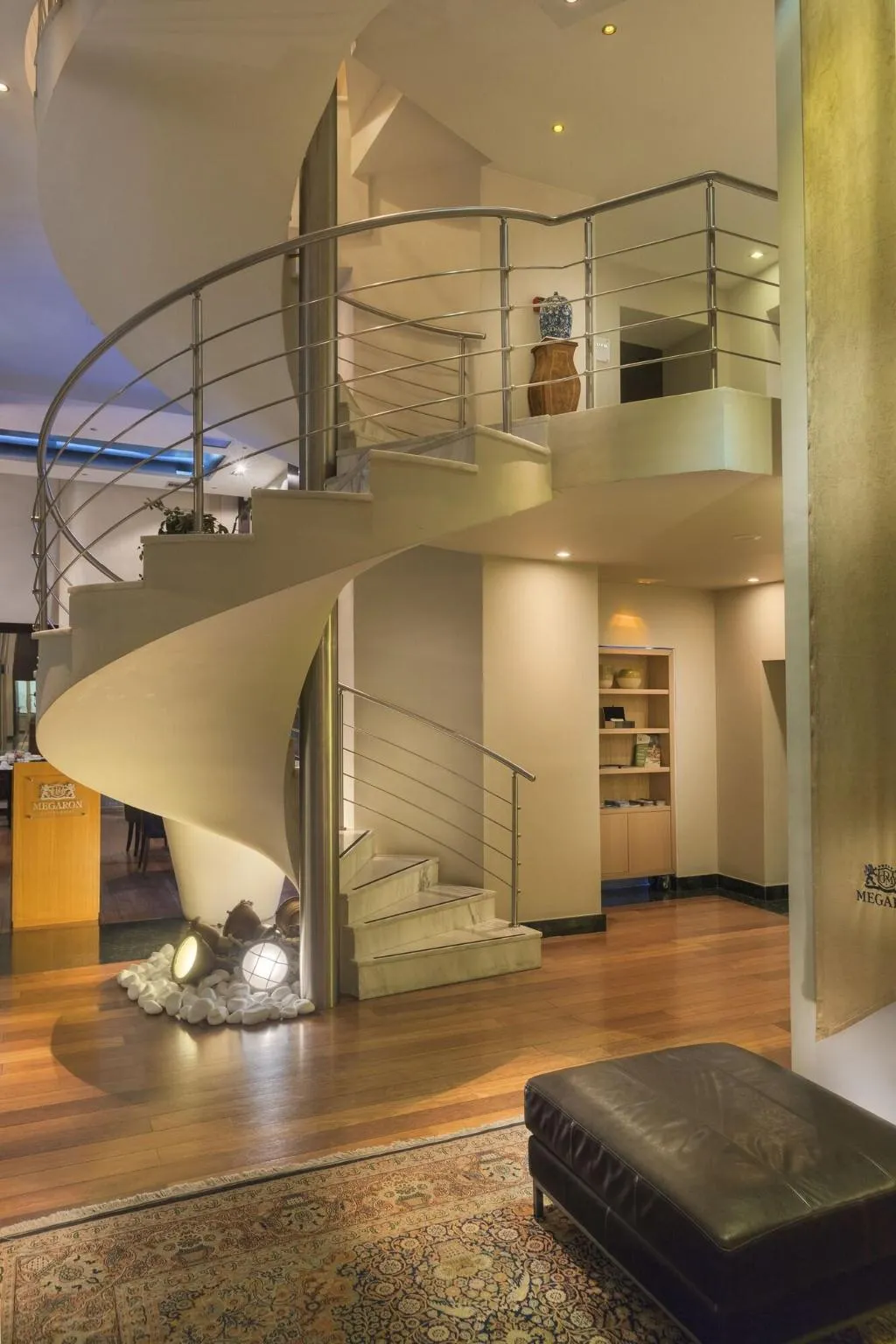Lobby, GDM Megaron,Historical Monument Hotel, Crete