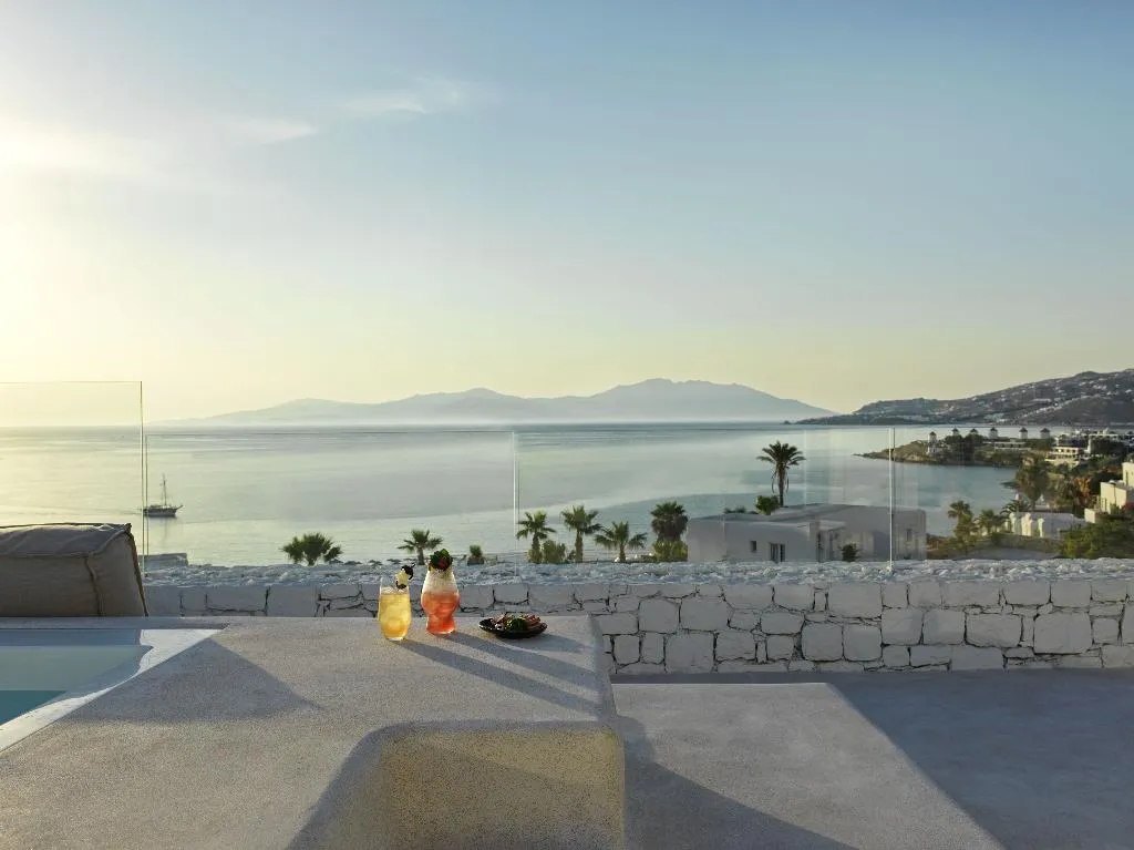 DOUBLE DELUXE SEA VIEW Room, Mykonos Earth, Mykonos