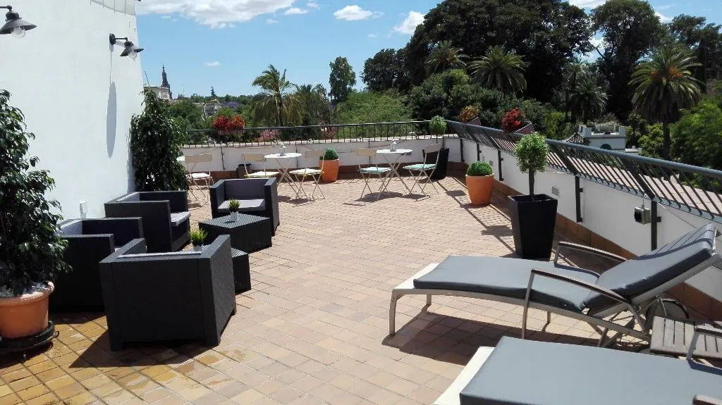 Terrace, Basic  Hotel Doña Manuela, Seville