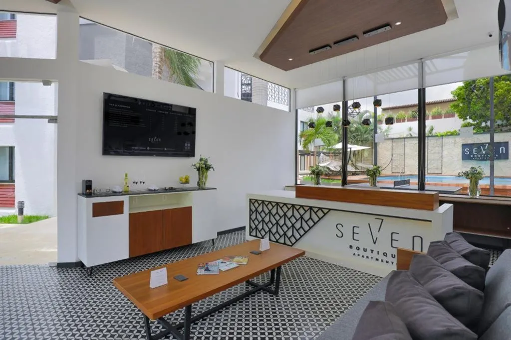 Lobby, Seven Boutique Apartments Cancún, Cancun Area