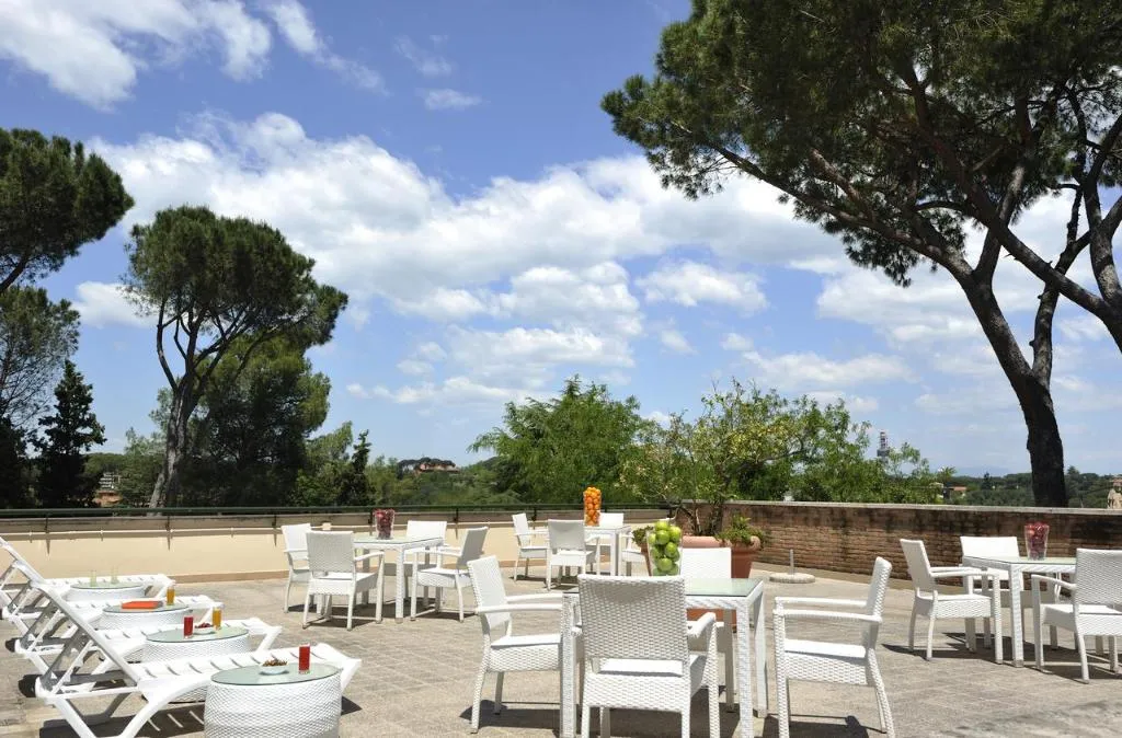 Terrace, Villa Maria Regina, Rome
