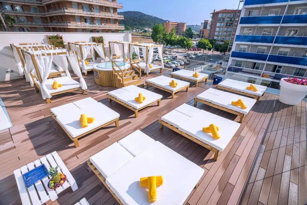 Terrace, Hotel Alhambra, Costa Brava
