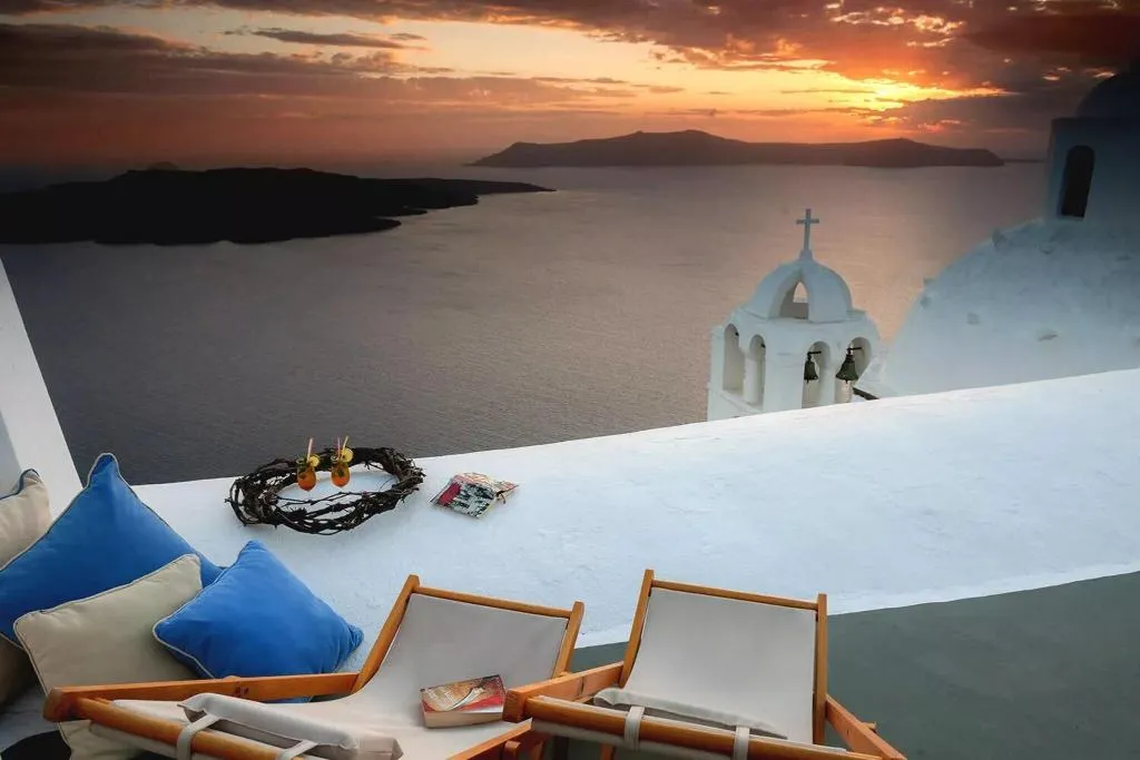 Room, Aigialos Luxury Traditional Settlement, Santorini