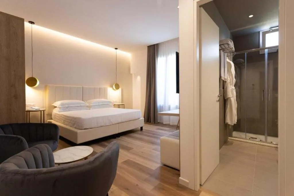 DOUBLE SINGLE USE DELUXE Room, Mondello Glam Hotel Spa Resort & Terrace, Palermo