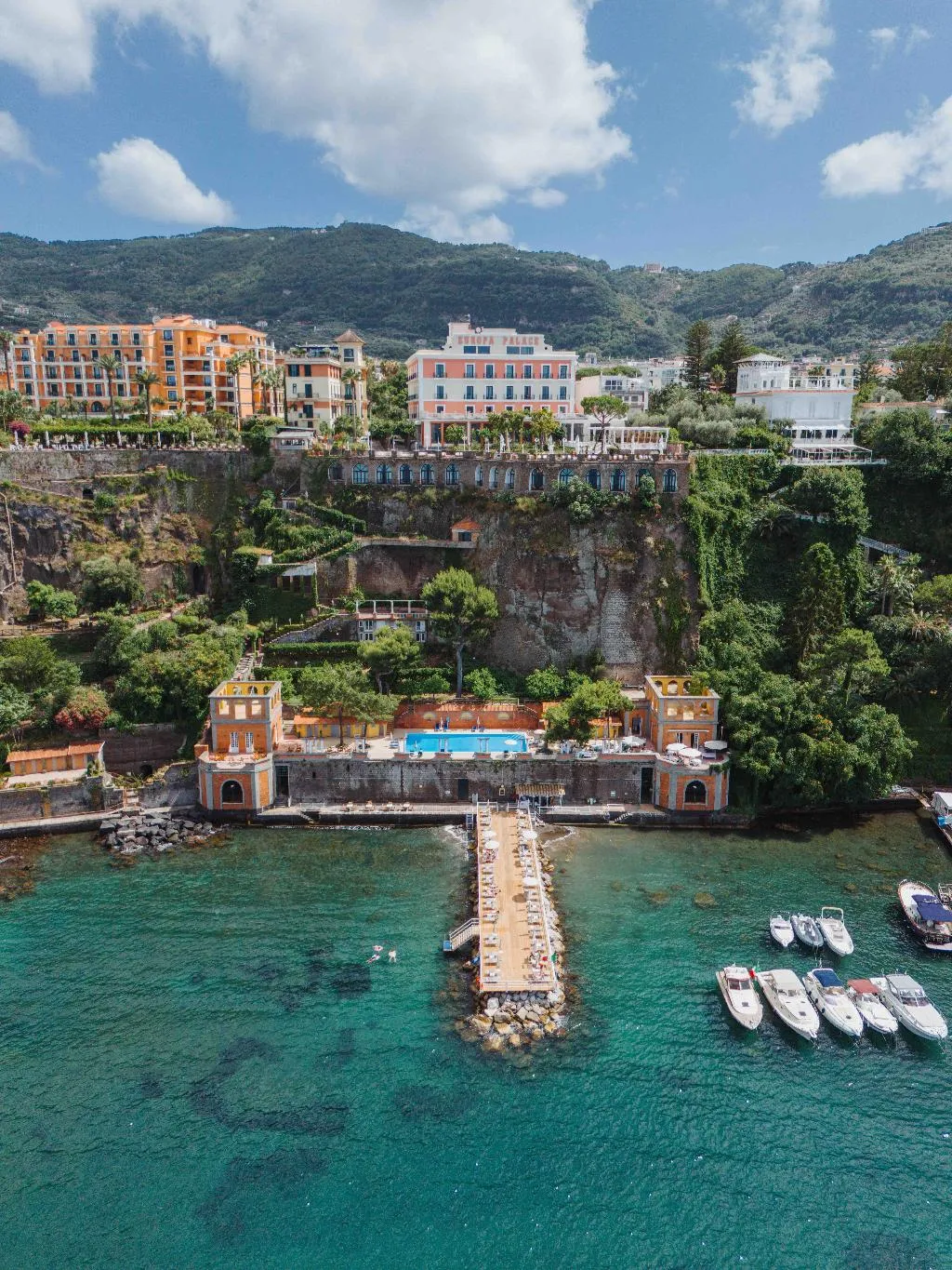 General view, Grand Hotel Europa Palace, Naples