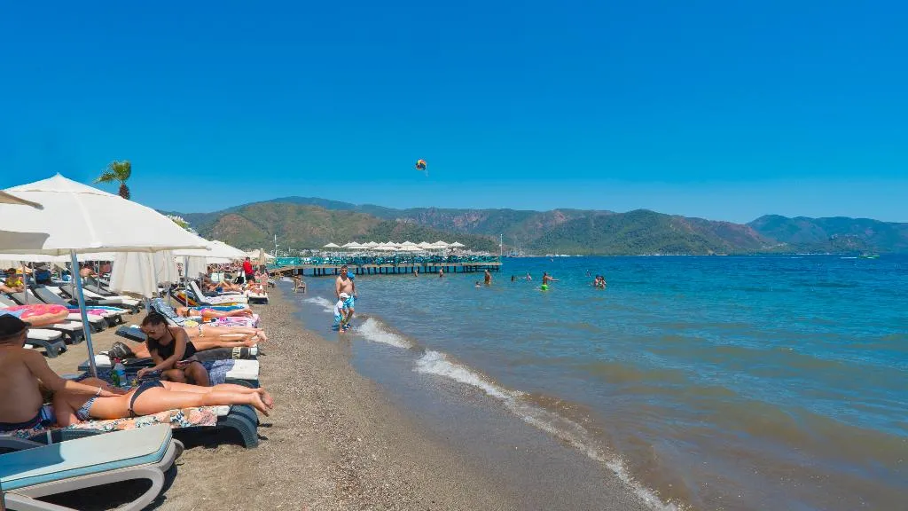 Beach, Marmaris Beach Hotel, Dalaman