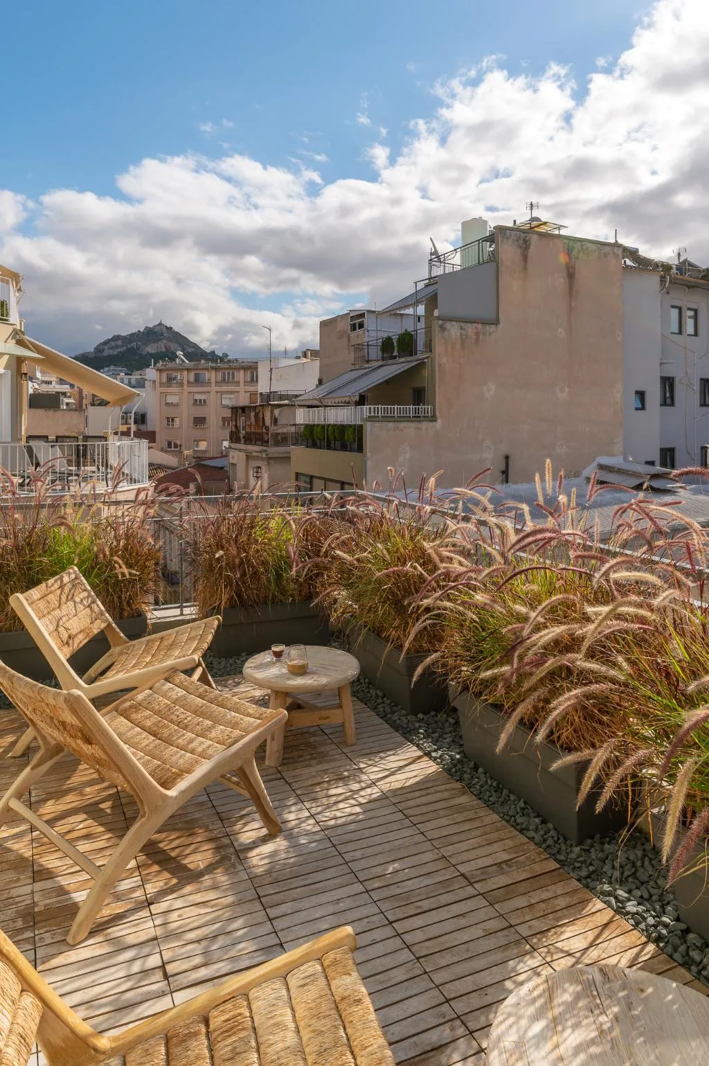 Terrace, Lofus Bio Suites, Athens
